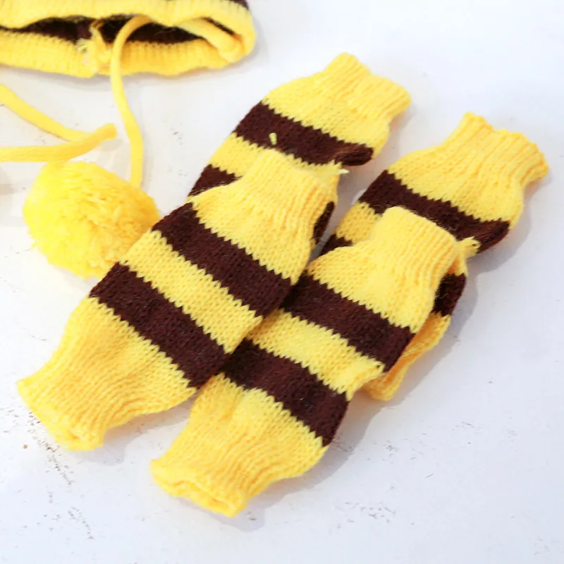 Gorro cálido y bufanda combinados