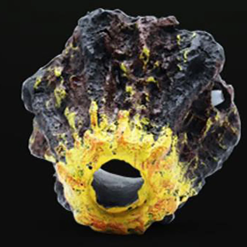 Vista superior mostrando el diseño del cráter