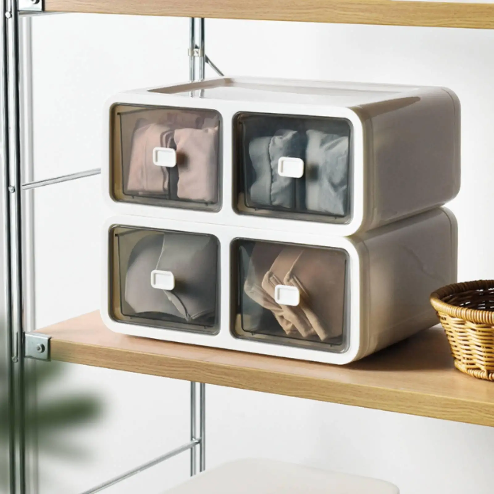 Organizador de cajones para ropa interior – Caja almacenamiento suave - imagen 5