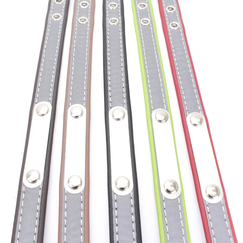 Collar reflectante grabado para perros y etiquetas de identificación para gatos y perro