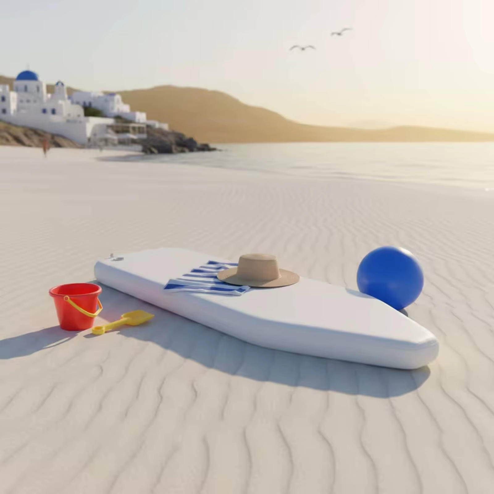 Suelo Rígido Plegable para Bote Inflable – Panel con Válvula Portátil - imagen 2