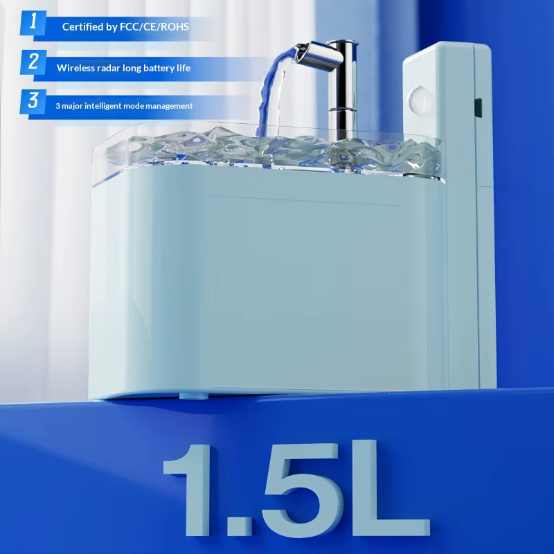 Fuente de agua automática silenciosa con filtro para gatos y perros - imagen 2