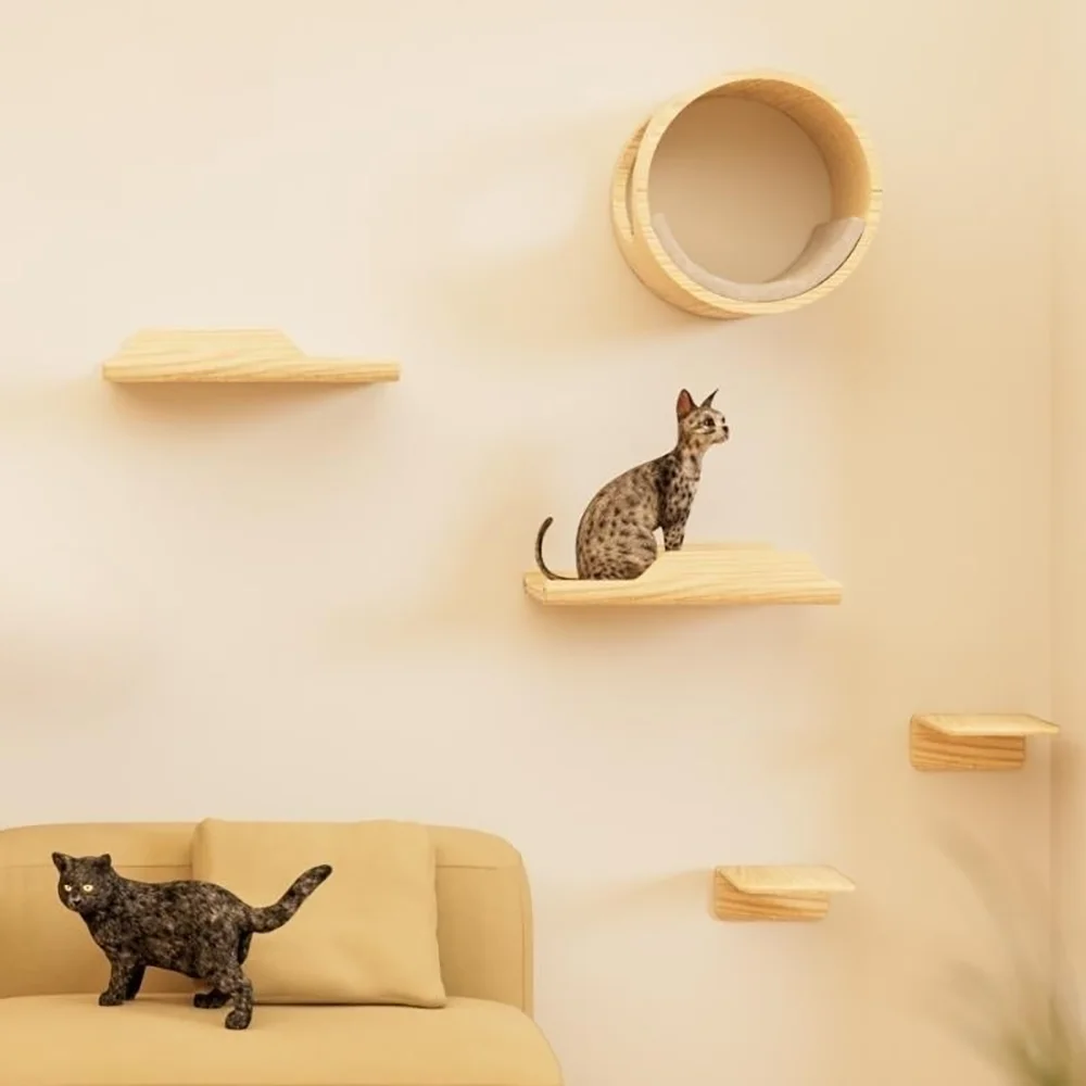 Plataformas de salto para gatos