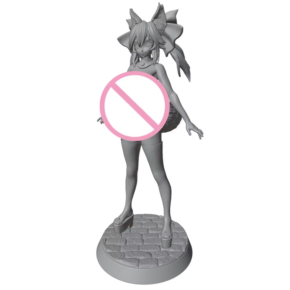 Figura de anime sin pintar para montar – Miniatura GK impresa en 3D - imagen 5