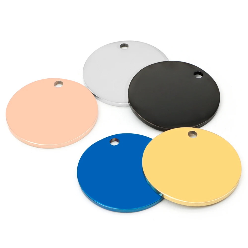 Colores disponibles de las etiquetas redondas KIYUE