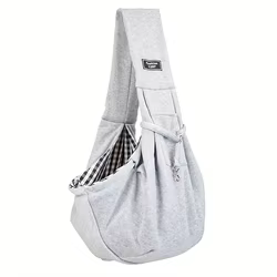 Mochila transpirable plegable para perros pequeños con almohadilla