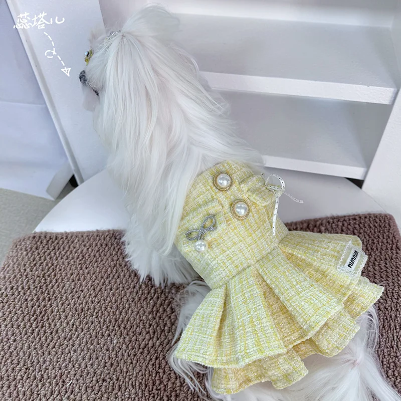 Vestido polar de invierno para perros pequeños: Maltés y Yorkshire - imagen 2