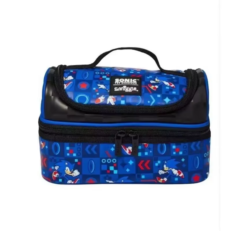 Mochila para mascotas con lonchera, azul de ocio - imagen 4