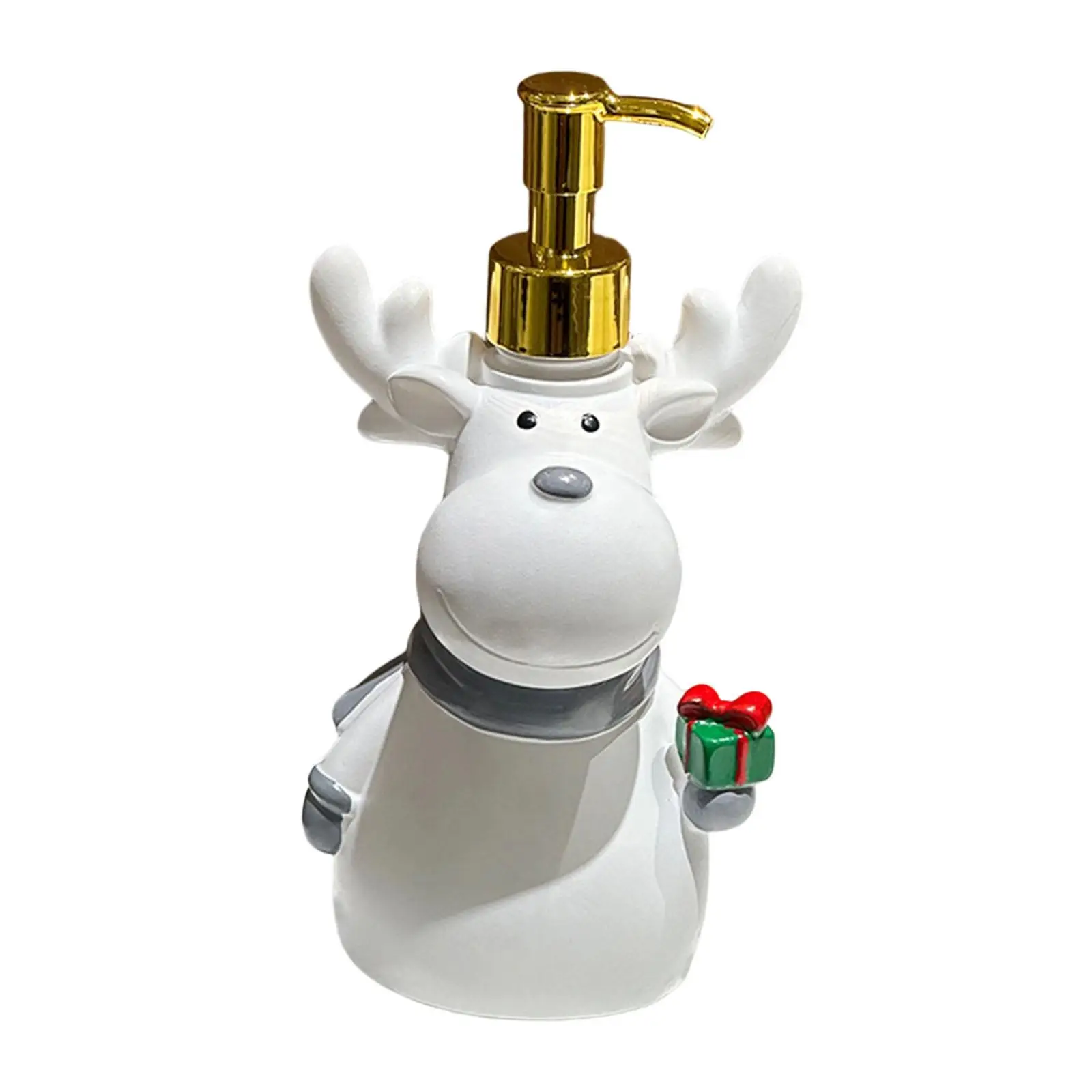 Dispensador de Jabón Navideño para el Hogar – Bomba Resina y Diseño Moderno - imagen 2