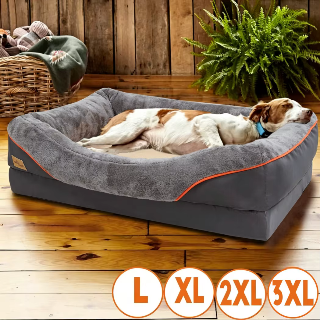 Cama ortopédica para perros grandes – Sofá viscoelástico lavable