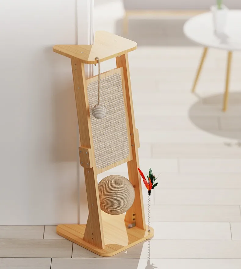 Poste rascador de sisal para gatos NIU DU RUI