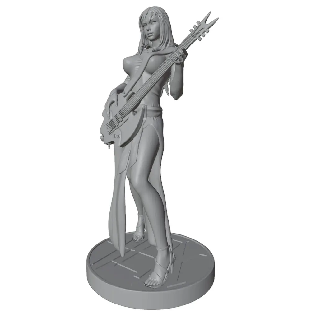Figura resin 1/24 DIY sin pintar ni montar – Modelo GK 75mm - imagen 3