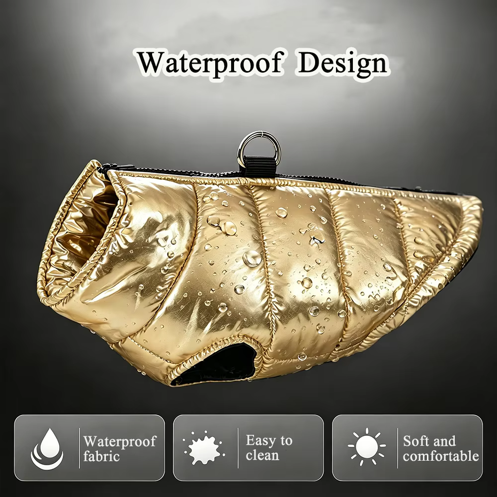 Chaqueta impermeable para perros y gatos pequeños – abrigo cálido - imagen 3