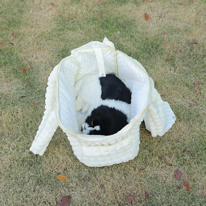 Mochila transportín burbujas para gatos y perros pequeños - imagen 2