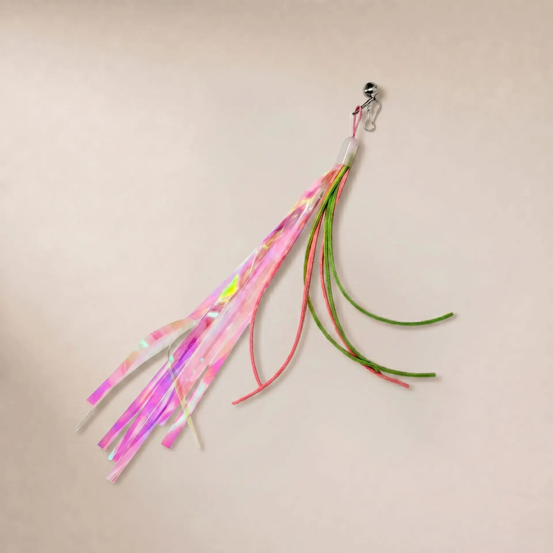 Set 3 varitas juguete con pluma para gatos - imagen 2