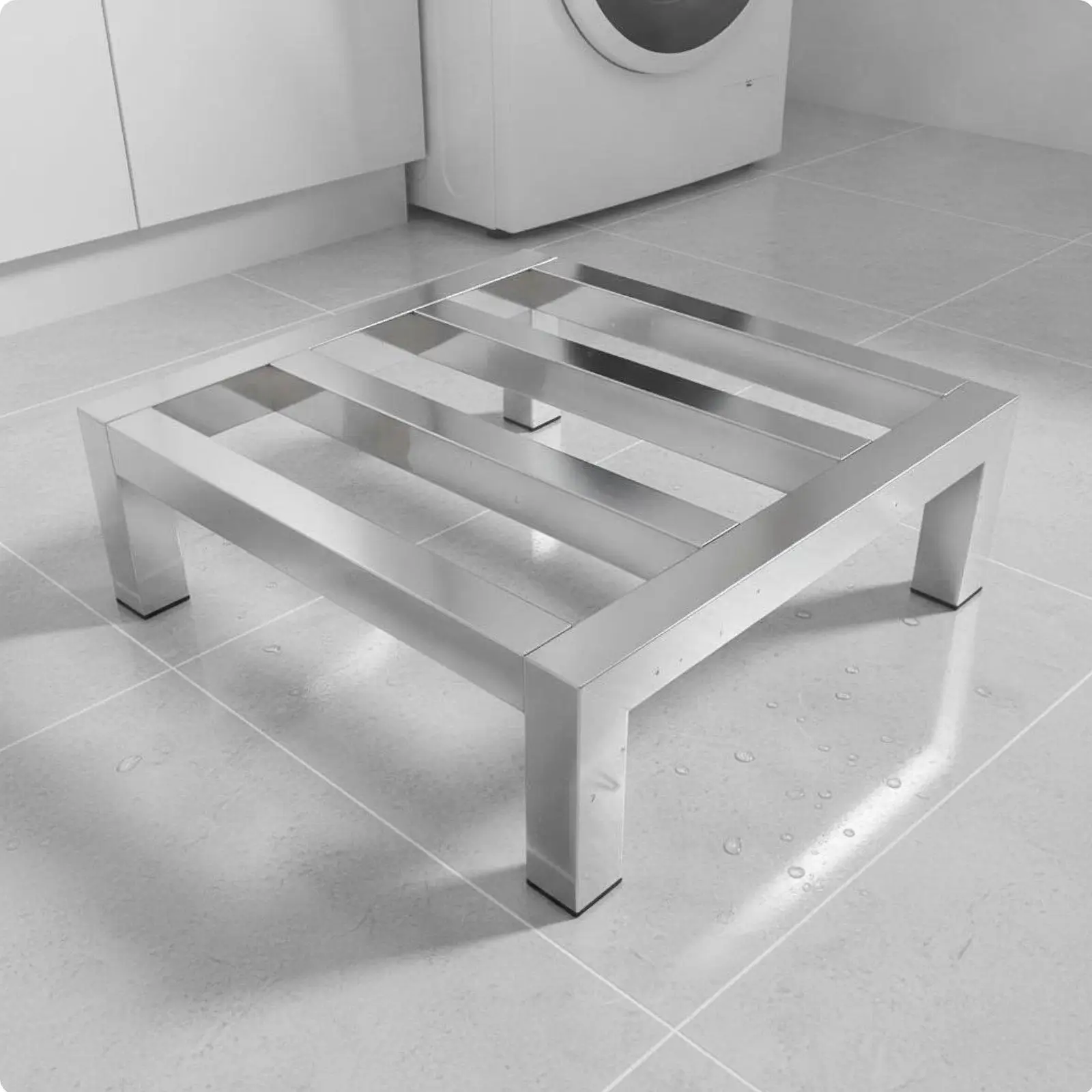 Base organizadora acero inoxidable para electrodomésticos y plantas - imagen 3