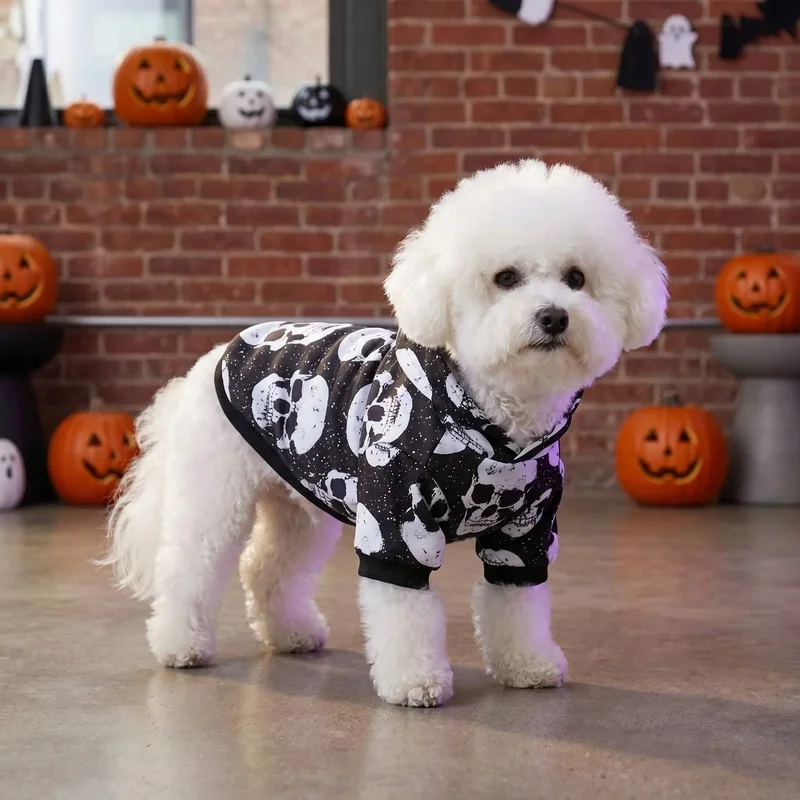Sudadera perro diseño calavera – Ropa para Halloween - imagen 5