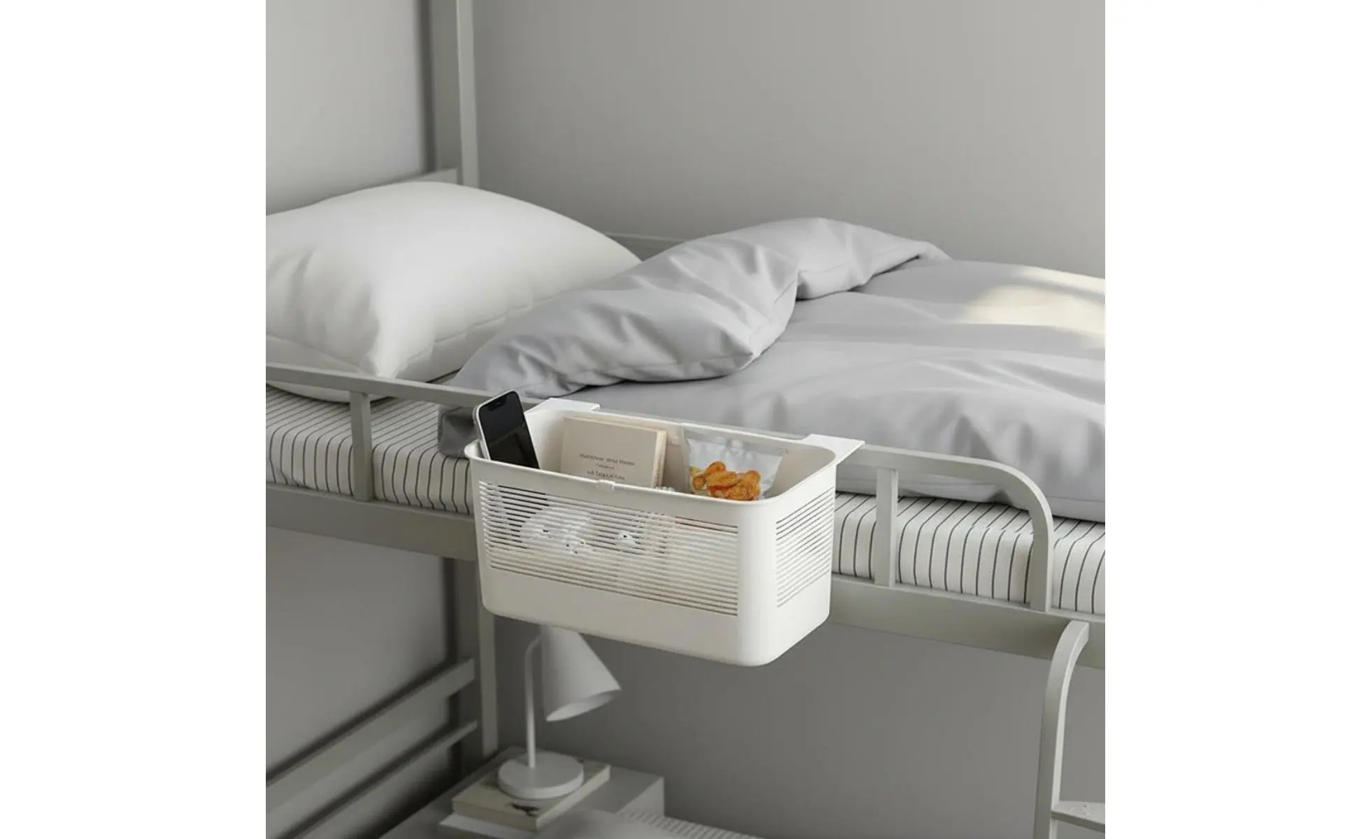 Organizador colgante para cama con gancho