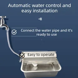Dispensador de agua automático de acero para gatos y perros
