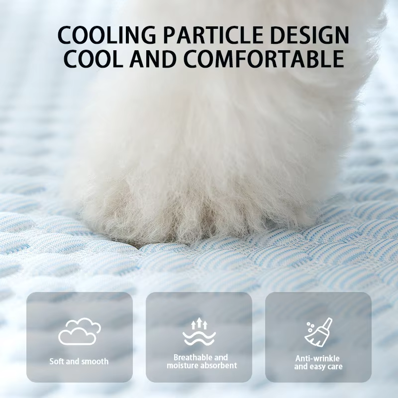 Cama refrescante lavable para perros y gatos – Verano transpirable - imagen 5