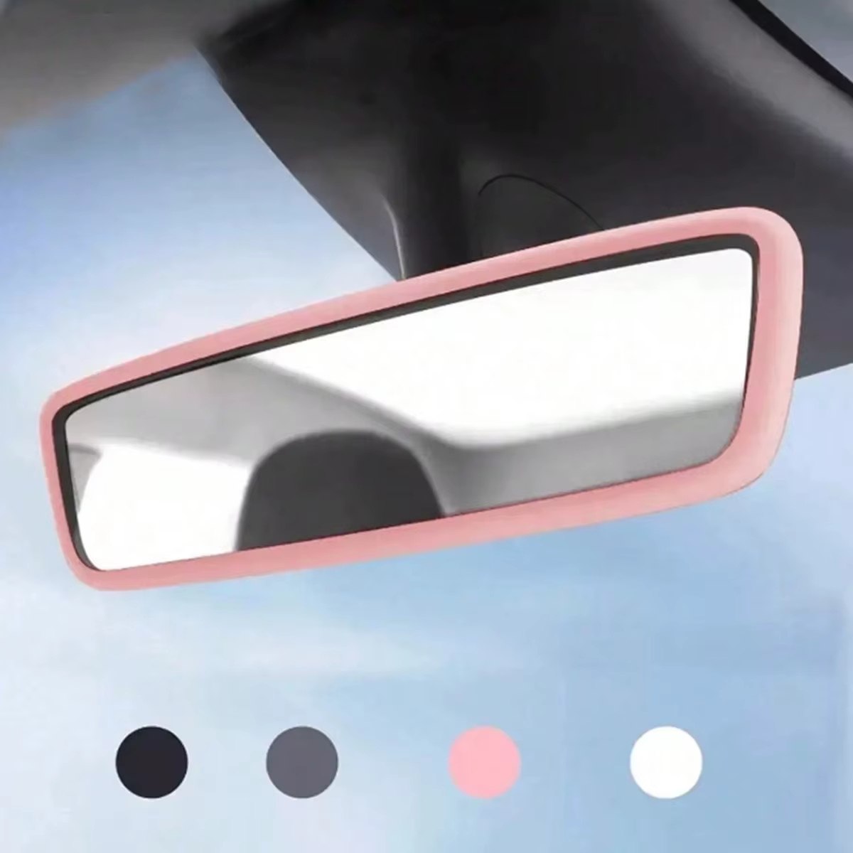 Funda protectora espejo retrovisor coche silicona anticolisión - imagen 2