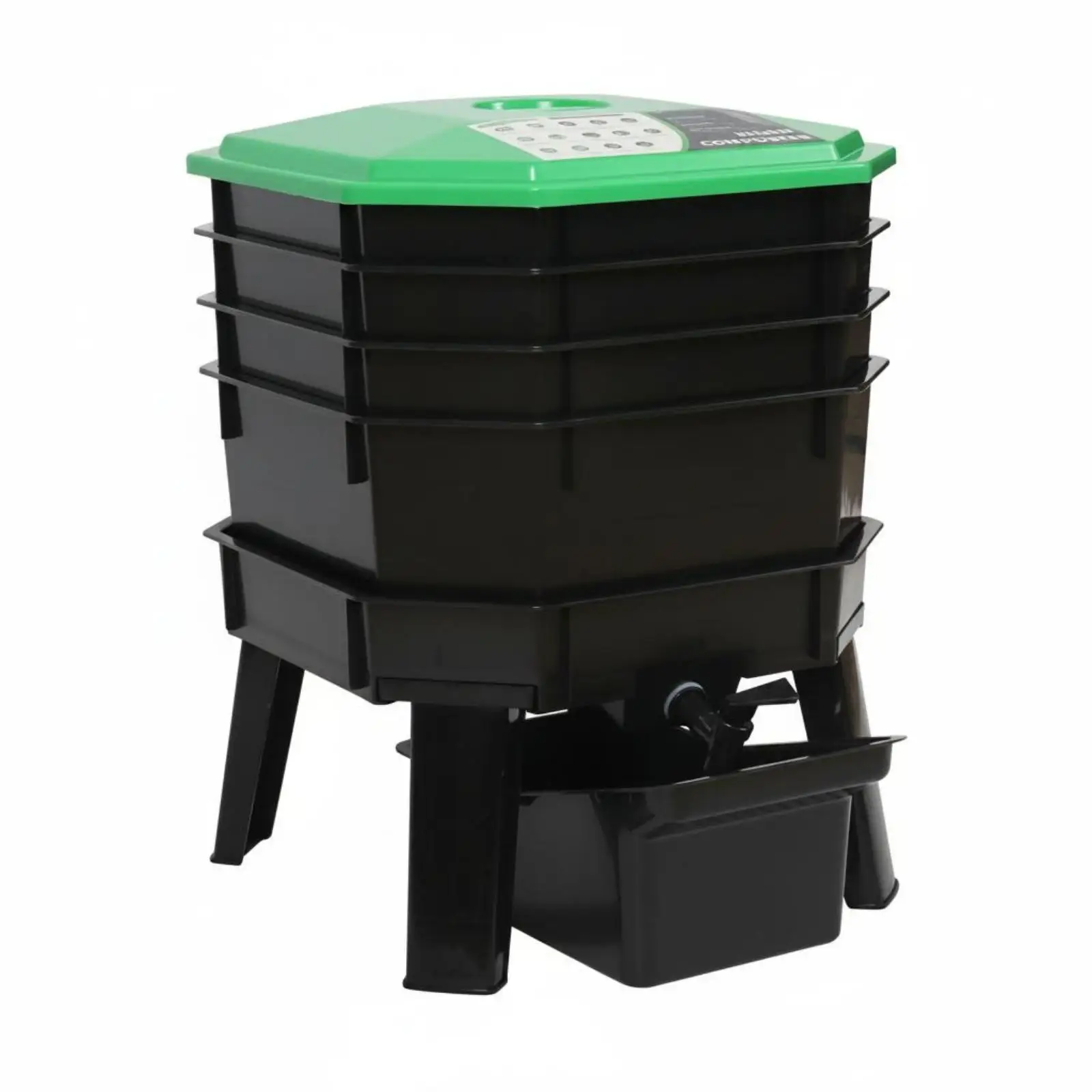 Compostador de gusanos resistente para interior y exterior - imagen 5