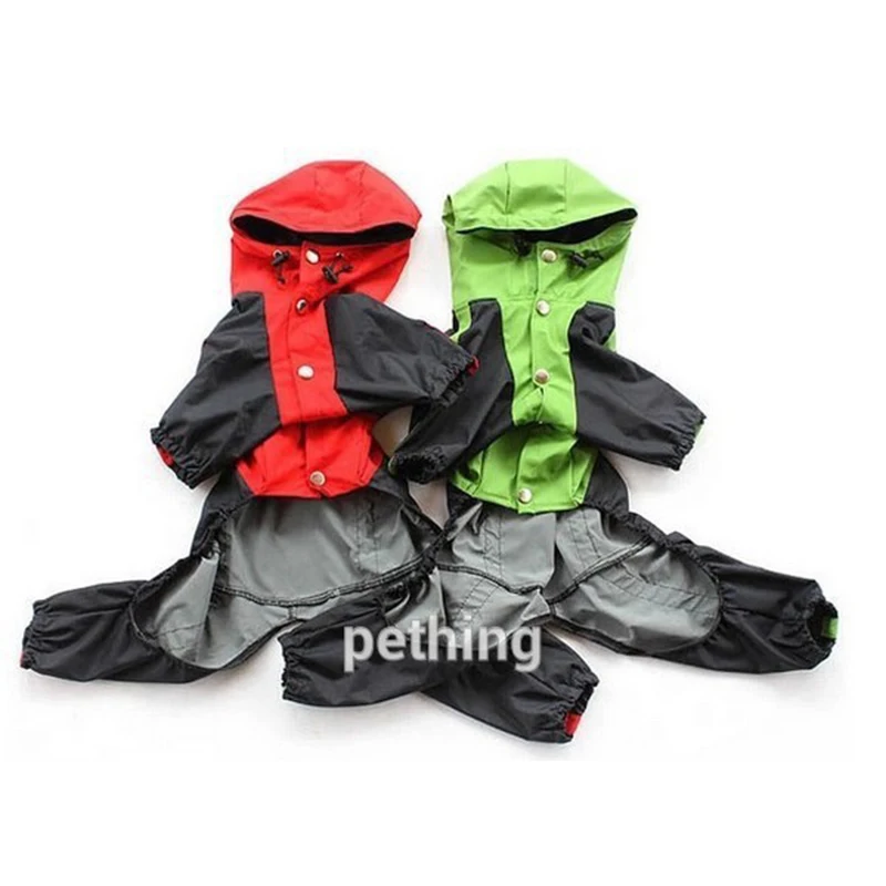 Impermeable en rojo