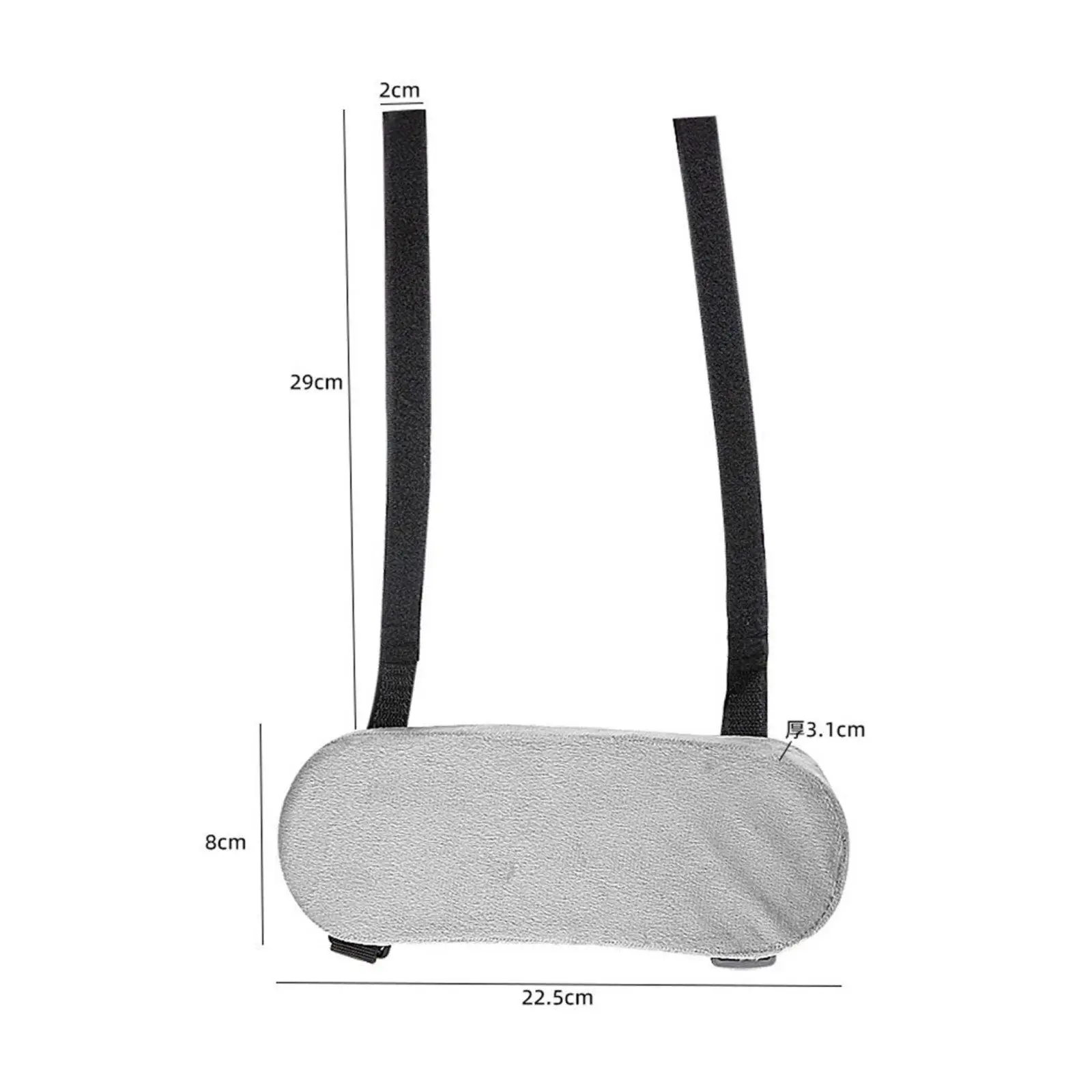 Cojín Ergonómico para Reposabrazos de Silla – Funda Antideslizante - imagen 5
