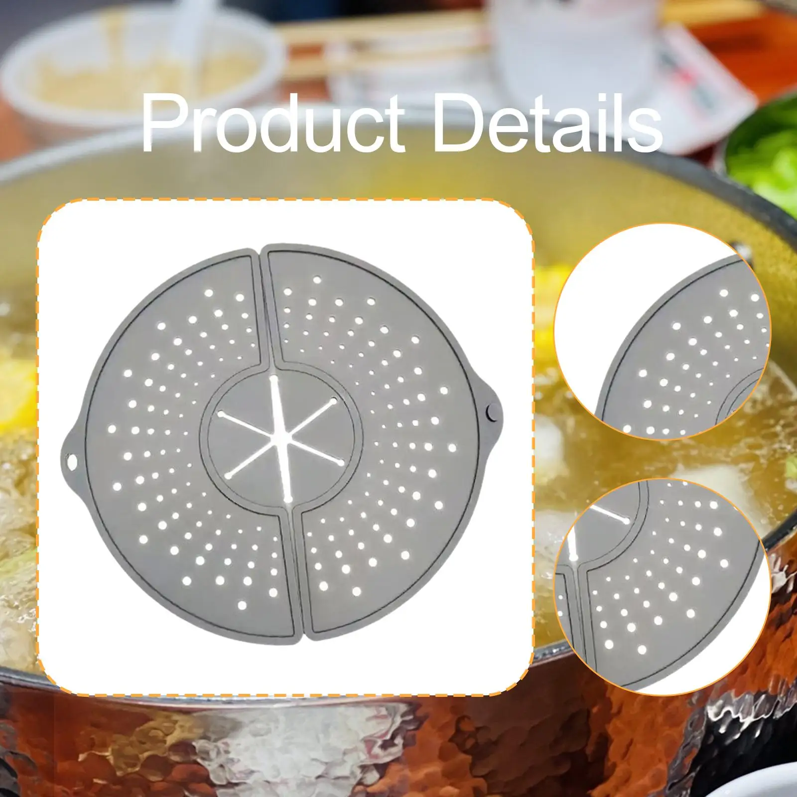 Protector antisalpicaduras de silicona para comida de gato y perro - imagen 3