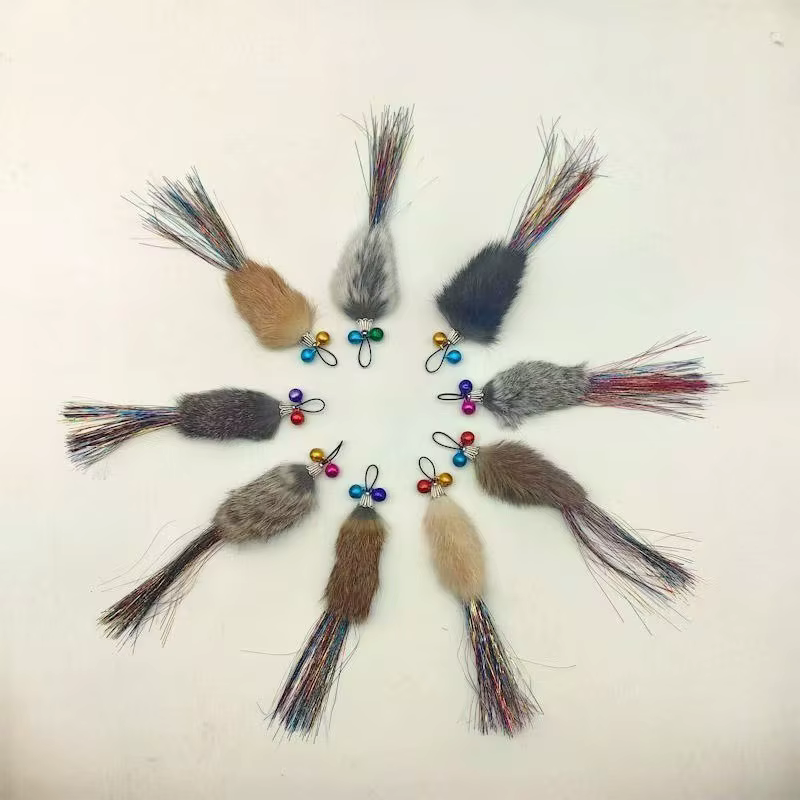 Varita para gatos con pelo de conejo – Cabezales - imagen 2
