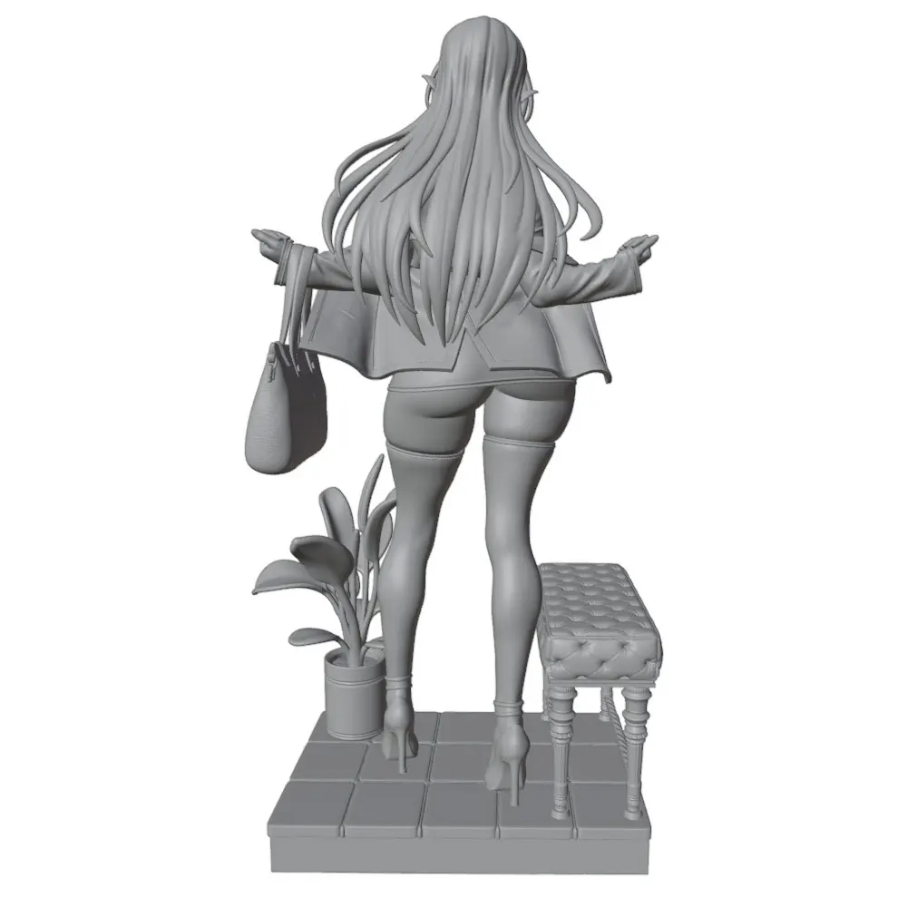 Figura Resina 1/24 para Coleccionistas – Miniatura Impresa en 3D, DIY sin Pintar - imagen 5