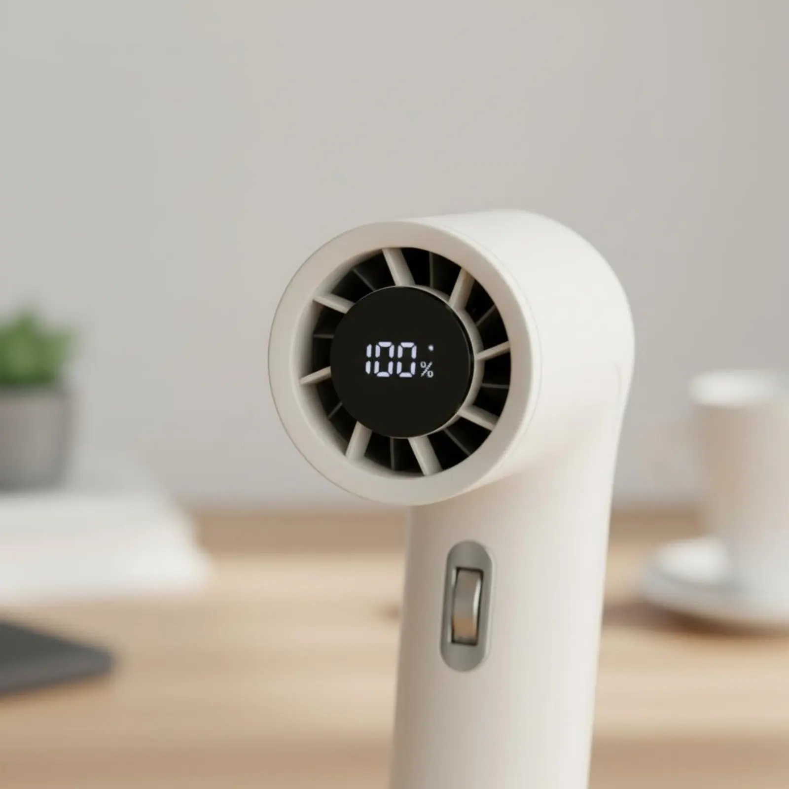 Ventilador portátil silencioso para gatos y perros, carga Tipo-C