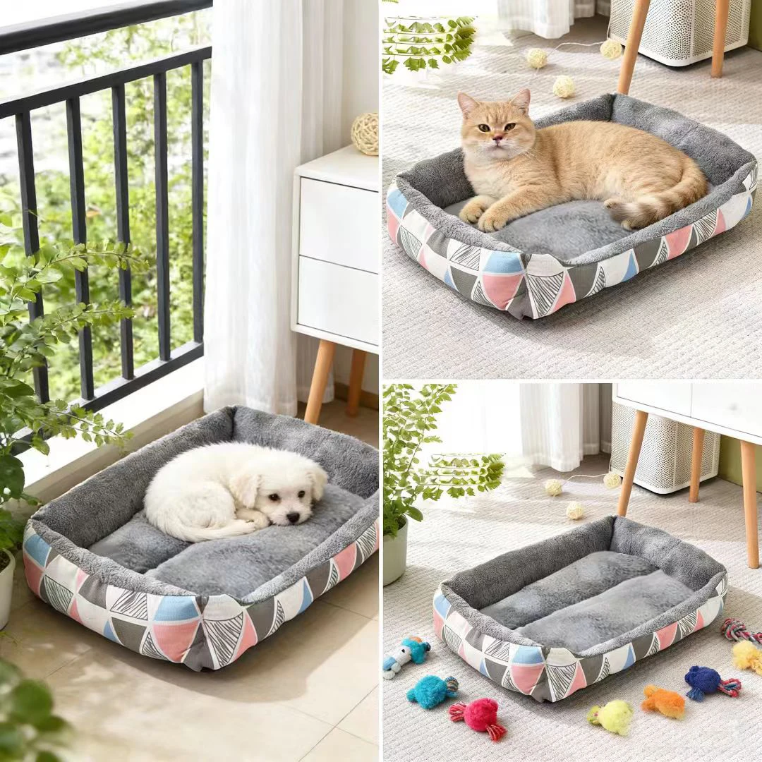 Cama de felpa para mascotas marca LAPLADOG