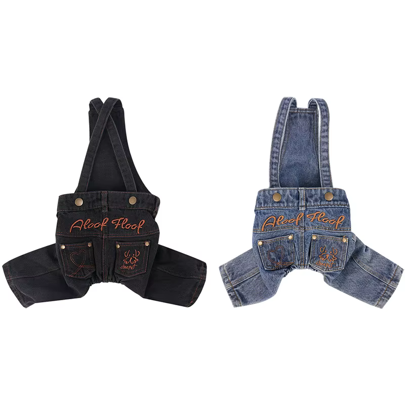 Pantalones bordados para perros y gatos pequeños y medianos - imagen 5