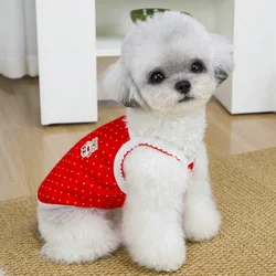 Chaleco de verano para perros y gatos pequeños – Estampado de oso