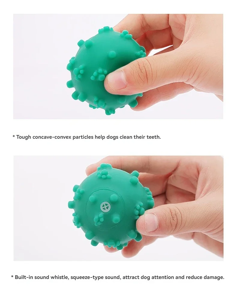 Juguete de pelota azul para perros