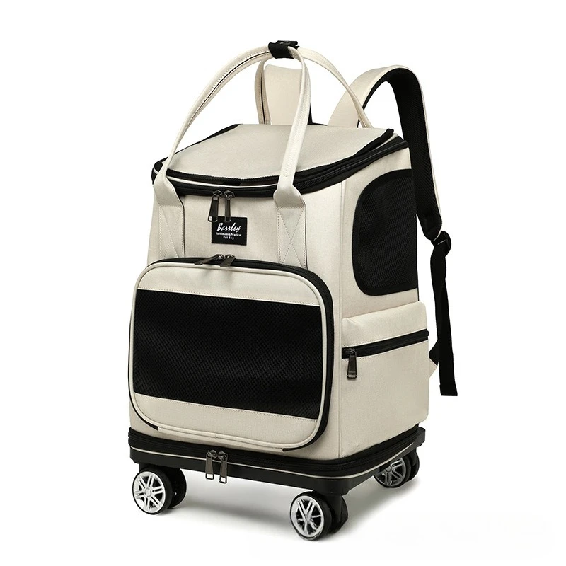 Transportín transpirable para gatos: bolsa de viaje ligera - imagen 3