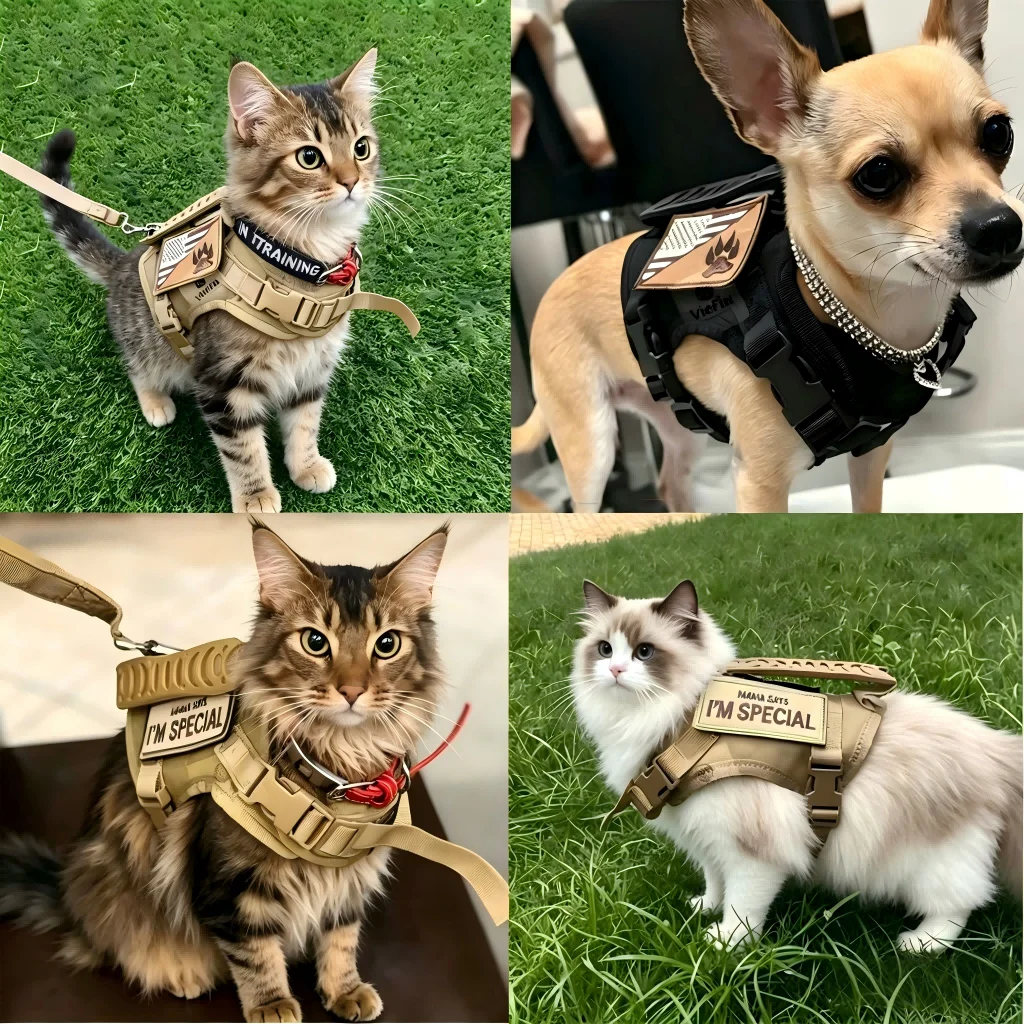 Chaleco suave para gato