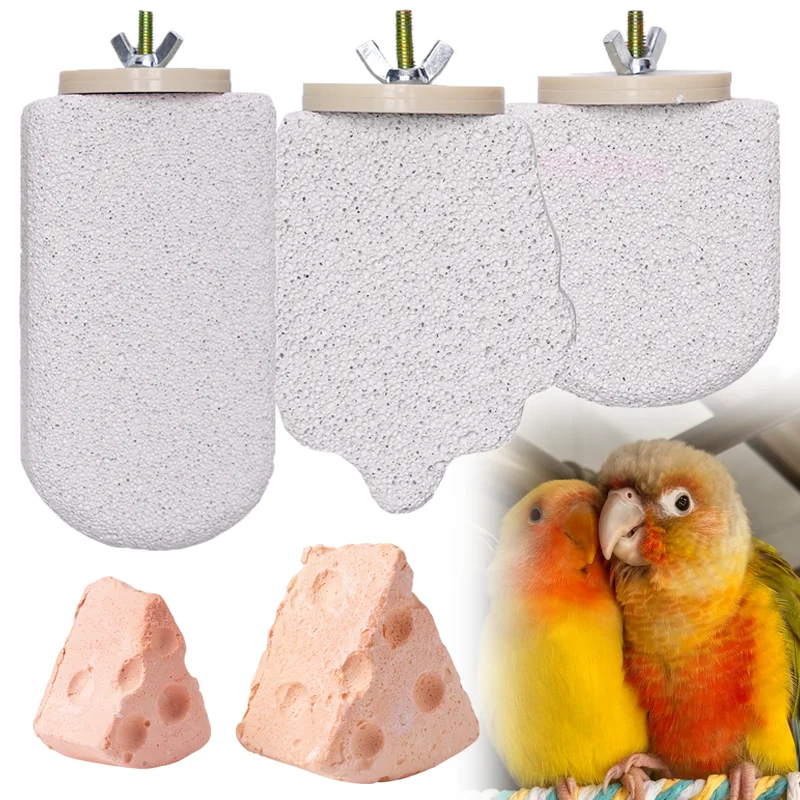 Plataforma para loros y periquitos: juguete afila el pico - imagen 5