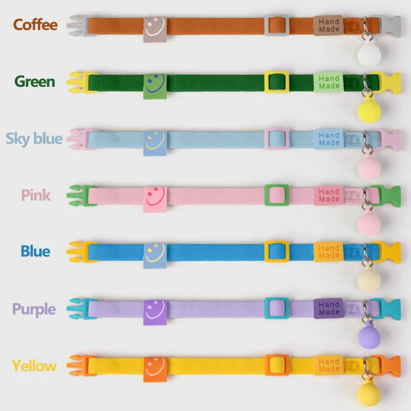 Collar ajustable para gatos en diferentes razas
