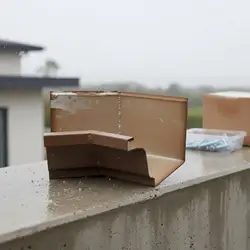 Kit de Canalización Metálica para Techo - Drenaje Agua Lluvia