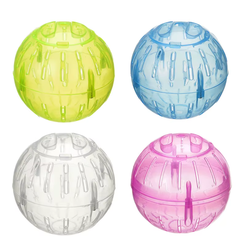 Bola de ejercicio azul para roedores