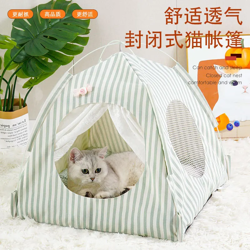 Casa de campaña plegable para mascotas en exterior