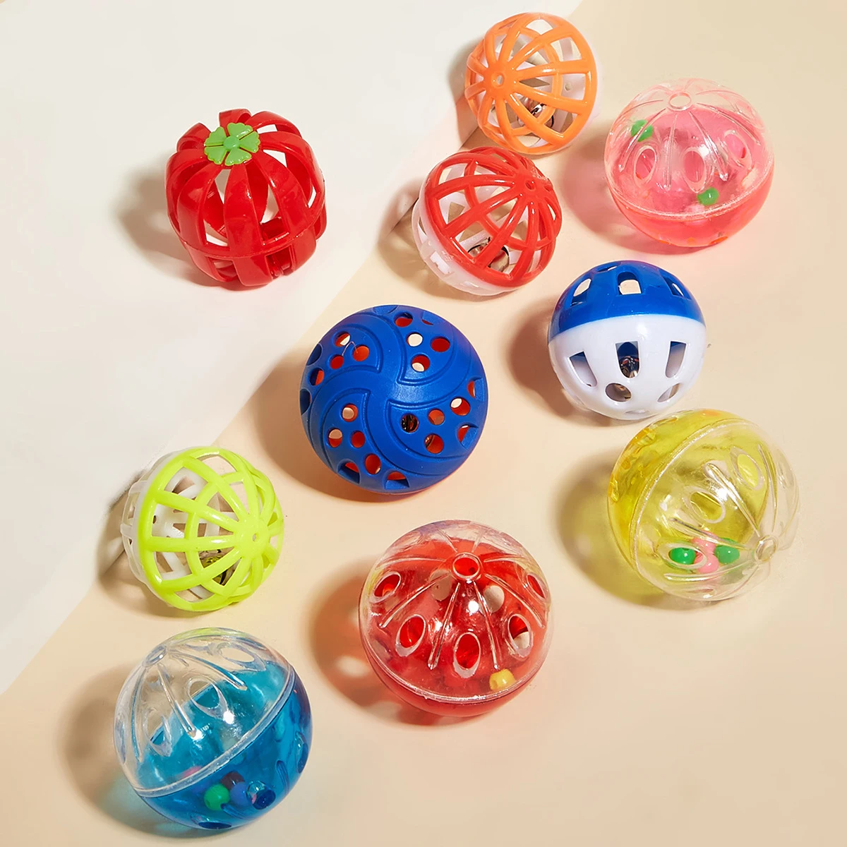 Conjunto de bolas para gatos
