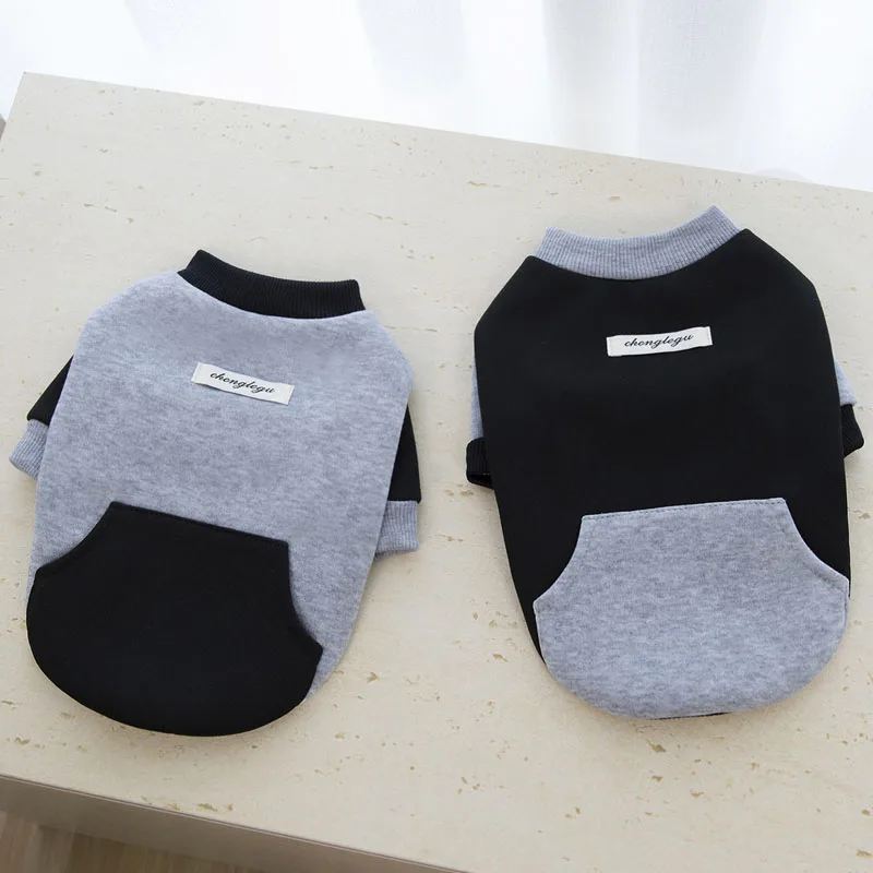 Sudadera cálida con capucha para perros pequeños y medianos