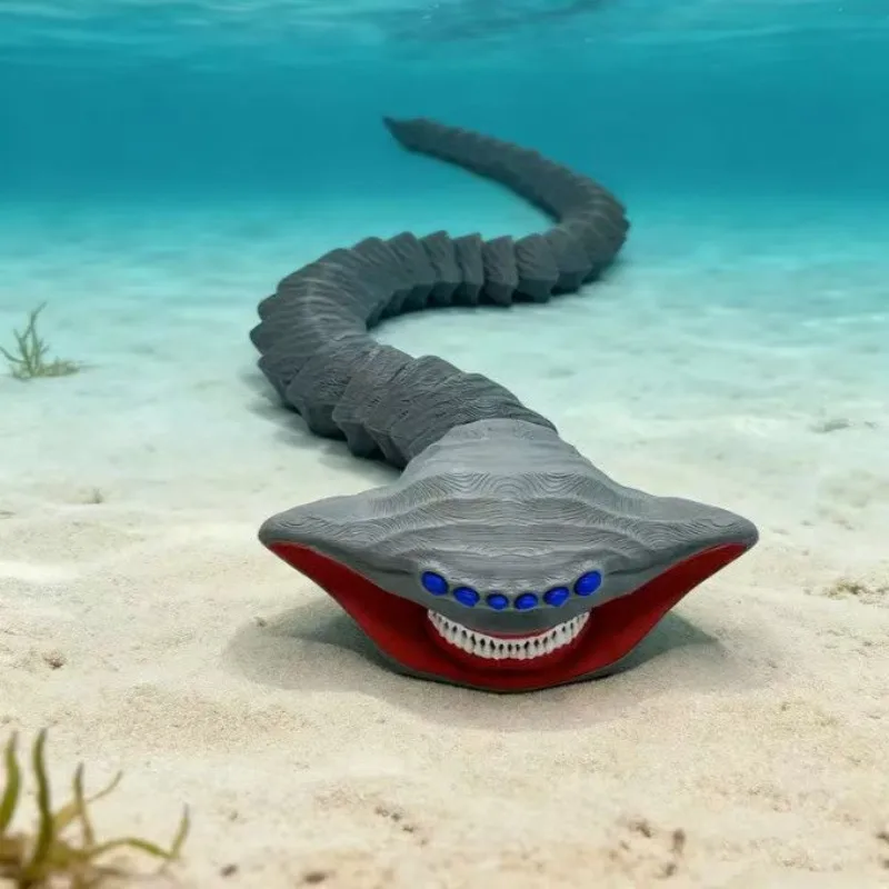 Figura de acción articulada 3D de monstruo marino profundo - imagen 2