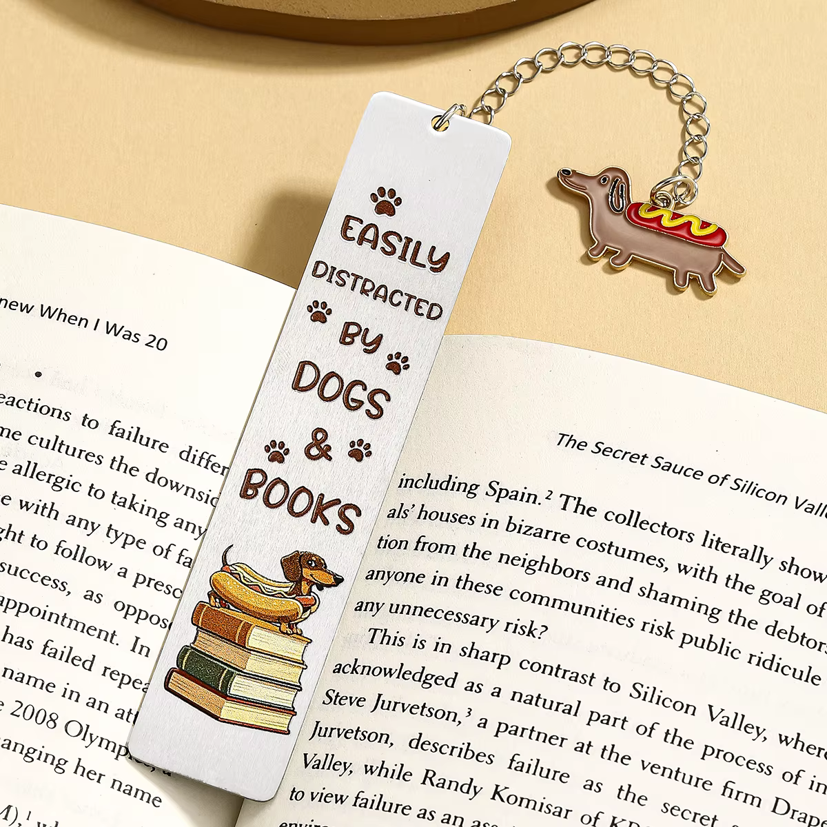Marcapáginas Dachshund – Regalo Adorable para Amantes de Perros y Libros - imagen 2