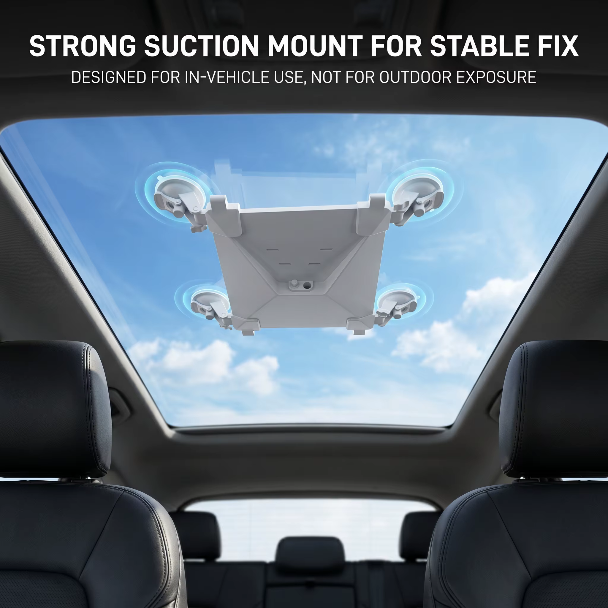 Soporte Starlink Mini estable para salpicadero con ventosa ajustable - imagen 4