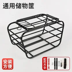 Cesta trasera para bicicleta universal con soporte para perro