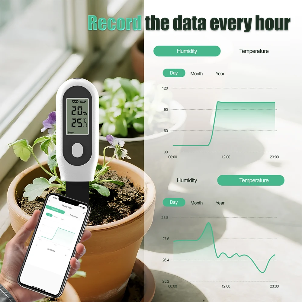 Aplicación móvil con datos del sensor